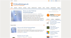 Desktop Screenshot of it-dienstleistungen.de