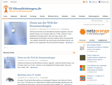 Tablet Screenshot of it-dienstleistungen.de